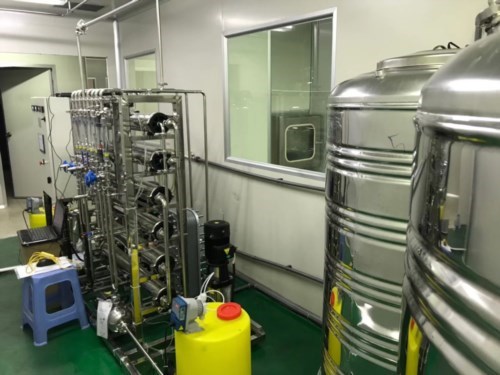北海兴龙生物制品有限公司GMP超纯化水设备安装调试完毕，正式交付使用
